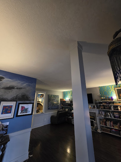 Ceiling Texture — Living Room Refresh — completed project