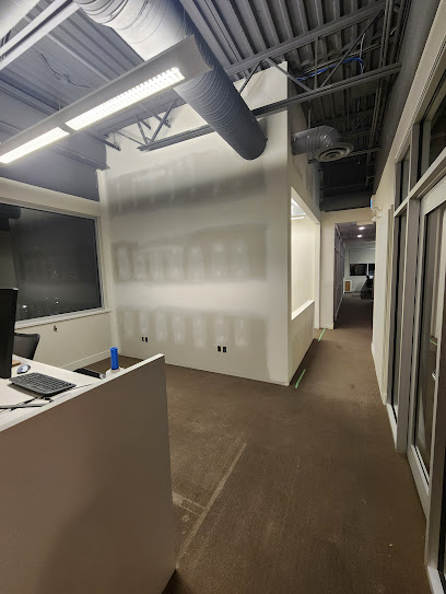 Commercial Office Hallway — completed project